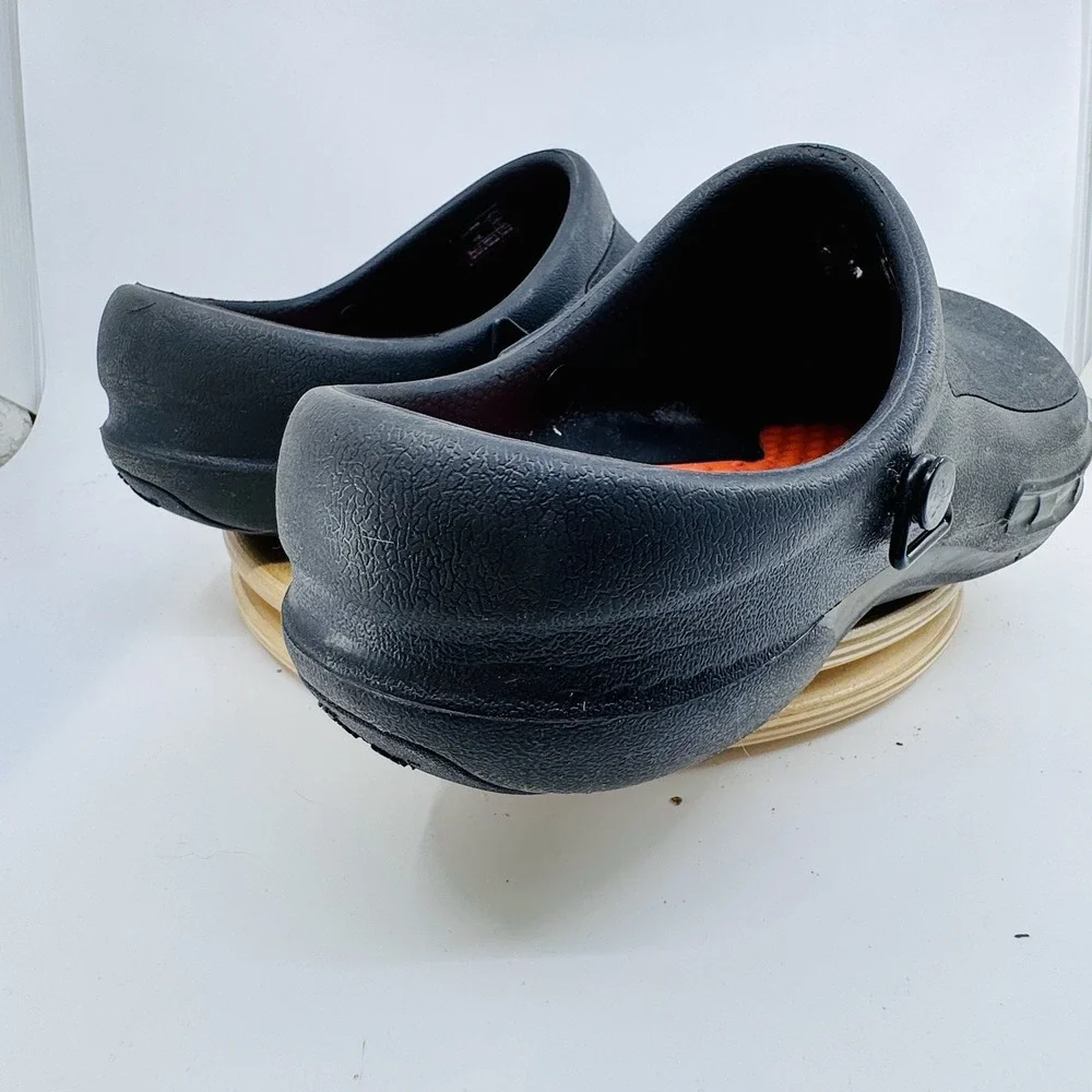 Crocs Bistro Work Clog Men's 12 Black Slip Resistant Shoes Slip On